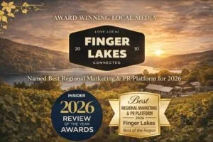 Finger Lakes Connected Named Best Regional Marketing and PR Platform